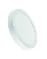 Led Slim Panel Λευκό 18watt Στρογγυλό 3CCT D:22Χ2,6cm JUST LED 222001820